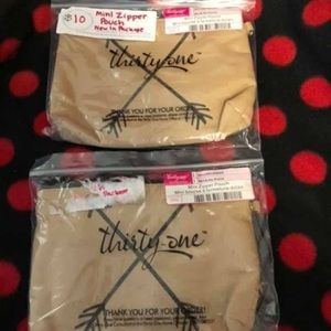 NWT Thirty-One Mini Zipper Pouch